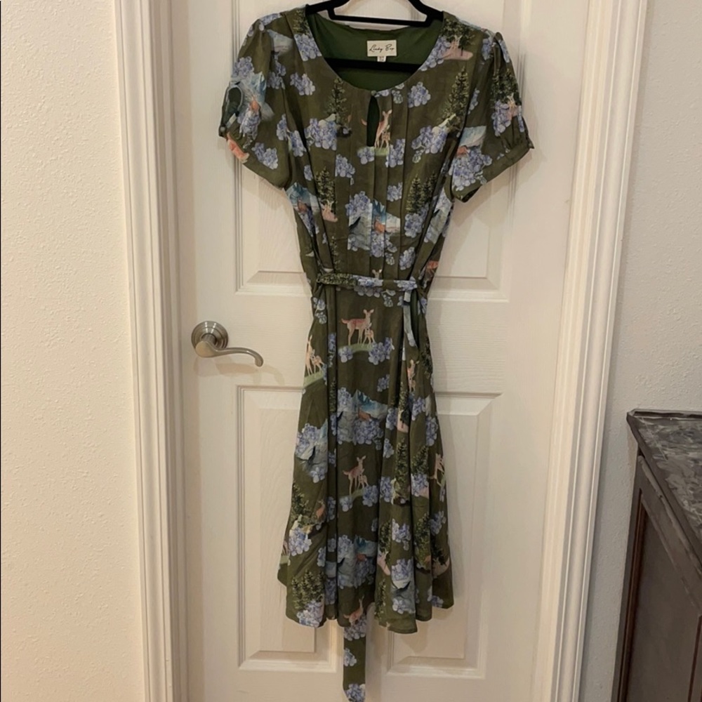 Lindy Bop Deer dress